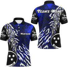 Load image into Gallery viewer, Personalized 3D Men&#39;s Bowling Team Jersey Bowling Shirt American Bowling Polo Shirt QZT43-8