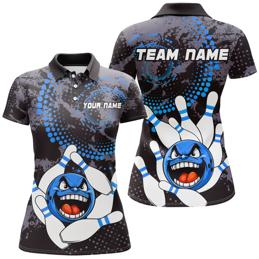 Personalized Bowling Shirts for Women Polo Camo Bowling Jersey Bowling Team League QZT446