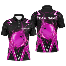 Load image into Gallery viewer, Personalized Bowling Team Shirts for Men Polo Short Sleeves Bowling Multicolor QZT455