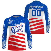Load image into Gallery viewer, American Bicycle Jersey UPF30+ Patriotic BMX Racing Off-Road Adult&amp;Kid BMX Life Jersey| LUT09