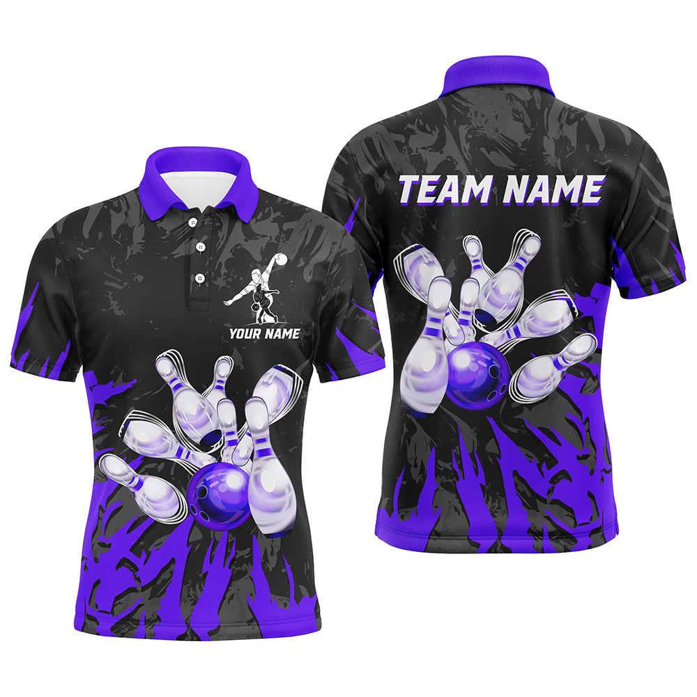 Team Bowling Jersey Custom Bowling Polo Shirt For Men & Women Multicolor BDT458