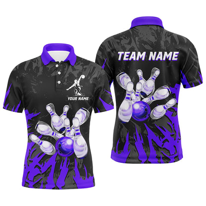 Team Bowling Jersey Custom Bowling Polo Shirt For Men & Women Multicolor BDT458