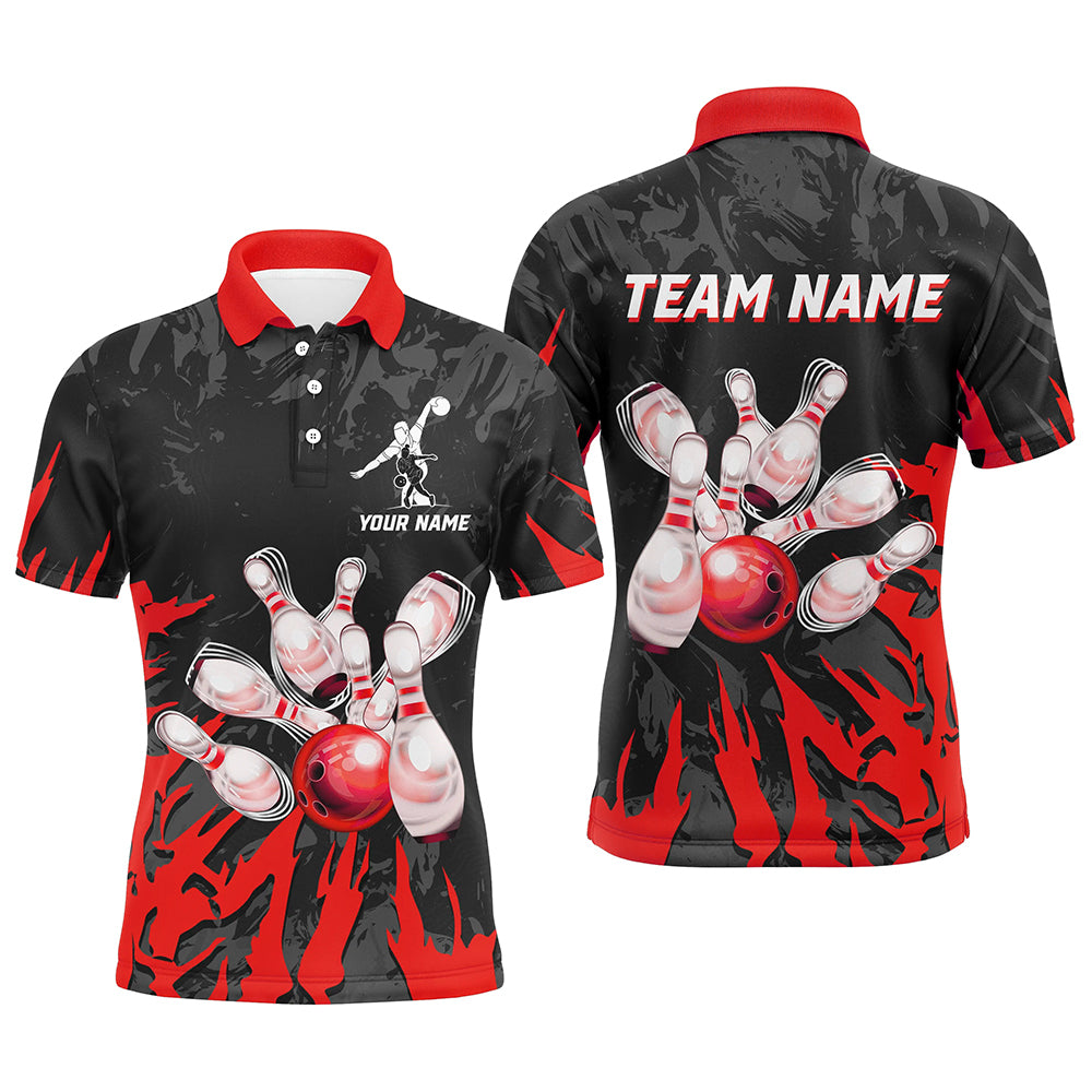 Team Bowling Jersey Custom Bowling Polo Shirt For Men & Women Multicolor BDT458