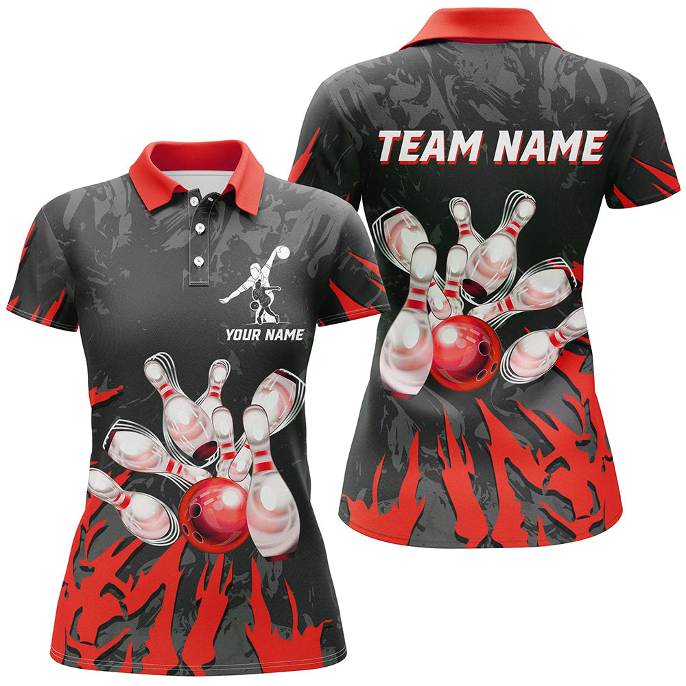 Team Bowling Jersey Custom Bowling Polo Shirt For Men & Women Multicolor BDT458