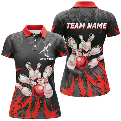 Team Bowling Jersey Custom Bowling Polo Shirt For Men & Women Multicolor BDT458
