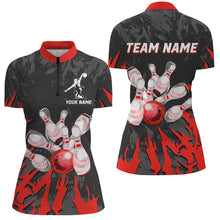 Load image into Gallery viewer, Custom Bowling Quarter-Zip Shirt For Men &amp; Women Team Bowling Jersey Multicolor BDT458
