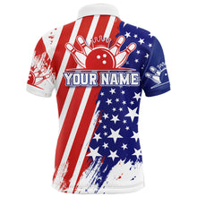 Load image into Gallery viewer, Personalized Bowling Jersey For Men American Bowling Shirt Team Custom Bowling Polo Shirt BDT307