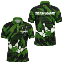 Load image into Gallery viewer, Bowling Jerseys For Men Custom Bowling Polo Shirt Team League Bowling Shirts BDT326