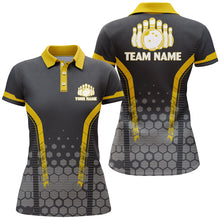 Load image into Gallery viewer, Personalized Bowling Polo Shirts Women Custom Bowling Jersey Team Bowlers BDT269