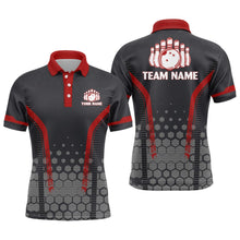 Load image into Gallery viewer, Personalized Bowling Polo Shirts Men Custom Bowling Jersey Team Bowlers BDT269