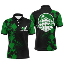 Load image into Gallery viewer, Custom Bowling Shirts For Men Bowling Team League Jersey Bowling Polo Shirts BDT216