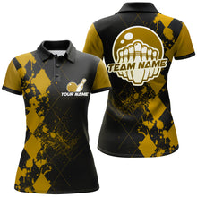 Load image into Gallery viewer, Custom Bowling Shirts For Women Bowling Team League Jersey Bowling Polo Shirts BDT217