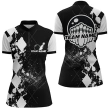 Load image into Gallery viewer, Bowling Quarter-Zip Shirts Women Bowling Team League Jersey Custom Bowling Shirt BDT219