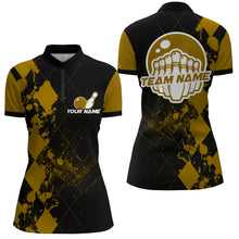 Load image into Gallery viewer, Bowling Quarter-Zip Shirts Women Bowling Team League Jersey Custom Bowling Shirt BDT219