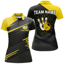 Load image into Gallery viewer, Personalized Bowling Jersey Women Custom Bowling Shirt Team League Bowling Polo Shirts BDT343