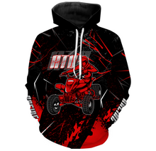 Load image into Gallery viewer, Red ATV Quad Hoodie Men Women ATV Motocross Hooded Jersey For Adult Off-Road Extreme PDT910