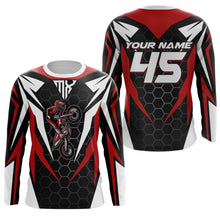 Load image into Gallery viewer, Personalized MX Jersey UPF30+ Women Men Kid Motocross Racing Dirt Bike Shirt Off-Road Motorcycle PDT638