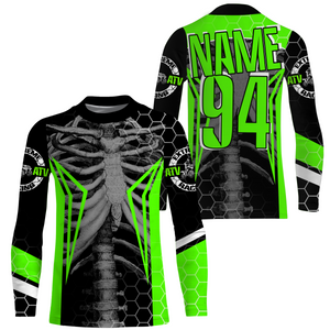 Custom Quad Racing Jersey Youth Men Women UPF30+ ATV Motocross Off-road Shirt Extreme ATV MX Racing PDT833