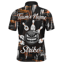 Load image into Gallery viewer, Strike Bowling Jersey For Men Custom Funny Bowling Shirt Team League Bowling Polo Shirt BDT322