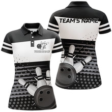 Load image into Gallery viewer, Bowling Polo Shirts For Women Bowling Team Jersey Custom Bowling Shirt BDT221