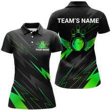 Load image into Gallery viewer, Custom Bowling Polo Shirt For Women Bowling Jersey Team League Bowling Shirts Couple BDT344