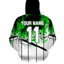 Load image into Gallery viewer, Personalized Green ATV Motocross Hoodie For Adult Quad Bike Off-Road Hoodie Unisex PDT907