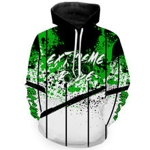 Load image into Gallery viewer, Personalized Green ATV Motocross Hoodie For Adult Quad Bike Off-Road Hoodie Unisex PDT907