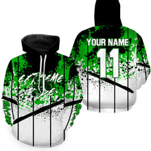 Load image into Gallery viewer, Personalized Green ATV Motocross Hoodie For Adult Quad Bike Off-Road Hoodie Unisex PDT907