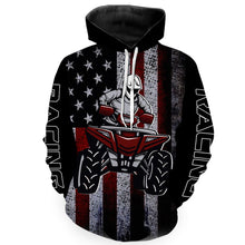 Load image into Gallery viewer, USA Flag Quad Bike Hoodie For Adult Upf30+ ATV Motocross Hooded Jersey Patriotic Off-Road Extreme PDT909