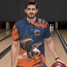 Load image into Gallery viewer, Custom Eagle Bowling Shirts Bowling Jersey for Men Women and Team Personalized MBL73