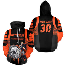 Load image into Gallery viewer, Motocross Racing Hoodie Custom Dirt Bike Motorcycle Hoodie Zip For Men Women MH46