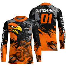 Load image into Gallery viewer, Motocross Racing Dirt Bike Jersey Eagle Upf30+ Motorcycle Shirt Kid Men Women XM324