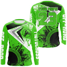 Load image into Gallery viewer, Motocross Jersey Green Custom Dirt Bike Shirt For Kid Men Women Off-road Racing Shirt XM311
