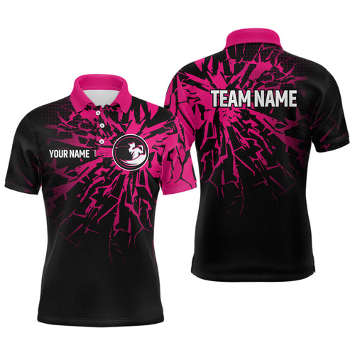 Pink Golf Polo Shirt Custom Golf Shirts for Men and Women Team Golf Apparel MMG58