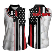 Load image into Gallery viewer, Custom Patriotic Golf Polo Shirt for Men Women Team US Golf Shirts for Golfer MMG21