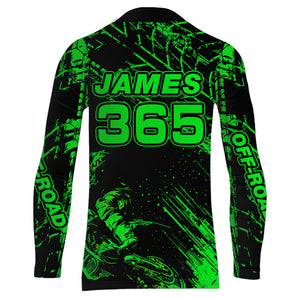 Motocross Racing Jersey Green Upf30+ Men Women Kid Dirt Bike Shirt Motorcycle Jersey XM200