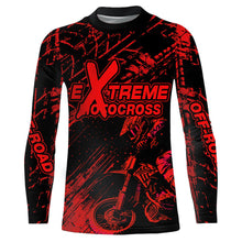 Load image into Gallery viewer, Motocross Racing Jersey Red Upf30+ Men Women Kid Dirt Bike Shirt Motorcycle Jersey XM200