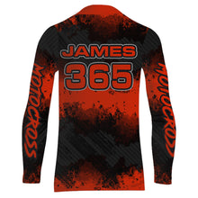 Load image into Gallery viewer, ATV Motocross Racing Jersey Red Black Upf30+ Quad Bike Shirt Kid Men ATV Riding Jersey MX26