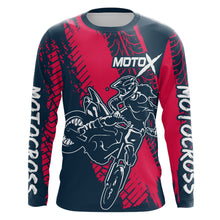 Load image into Gallery viewer, Pink Motocross Jersey Racing Girl Women UPF30+ Youth Dirt Bike Shirt Motorcycle Off-road XM204