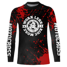 Load image into Gallery viewer, Red Motocross Racing Jersey Men Kid Upf30+ Dirt Bike Riding Shirt Off-Road MX Jersey XM239