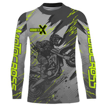 Load image into Gallery viewer, Motocross Shirt Dirt Bike Jersey for Men Kid Women UPF30+ MX Racing Jersey Off-Road XM240