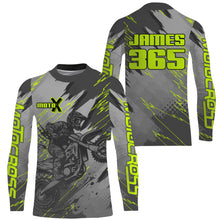 Load image into Gallery viewer, Motocross Shirt Dirt Bike Jersey for Men Kid Women UPF30+ MX Racing Jersey Off-Road XM240