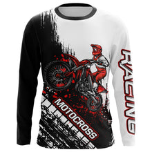 Load image into Gallery viewer, Motocross Racing Jersey Upf30+ Youth Dirt Bike Shirt Men Kid Women Motorcycle Jersey XM243