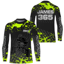 Load image into Gallery viewer, ATV Motocross Racing Jersey Upf30+ Custom ATV Quad Bike Shirt Kid Men Off-road Jersey MX37