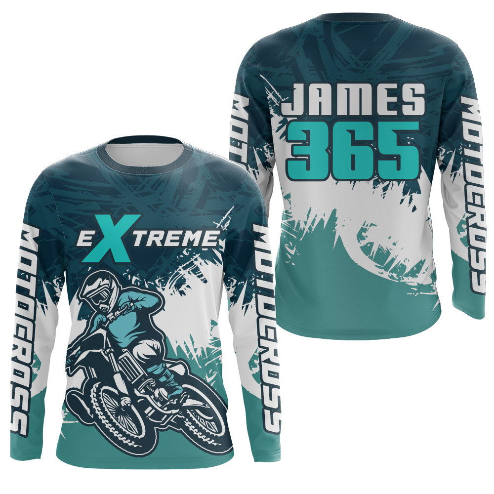 Motocross Racing Jersey Upf30+ Kid Men Women Dirt Bike Shirt Off-Road Riding Jersey XM255