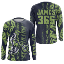 Load image into Gallery viewer, Dirt Bike Jersey Motocross Racing Shirt Men Kid UPF30+ Motorcycle Off-Road Jersey XM221