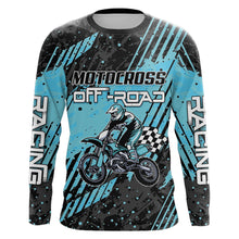 Load image into Gallery viewer, Kid&amp;Adult Motocross Racing Jersey UPF30+ Off-road Dirt Bike Shirt Youth MX Motorcycle XM223