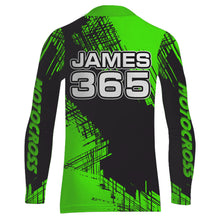 Load image into Gallery viewer, Green Motocross Racing Jersey Men Kid Upf30+ Dirt Bike Off-Road Shirt MX Jersey XM192