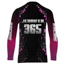 Load image into Gallery viewer, Women Motocross Jersey Pink UPF30+ Youth Dirt Bike Racing Girl Off-Road Shirt Motorcycle Jersey XM196