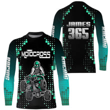 Load image into Gallery viewer, ATV Motocross Racing Jersey Youth Men Kid Women Upf30+ Custom ATV Quad Bike Riding Shirt MX09